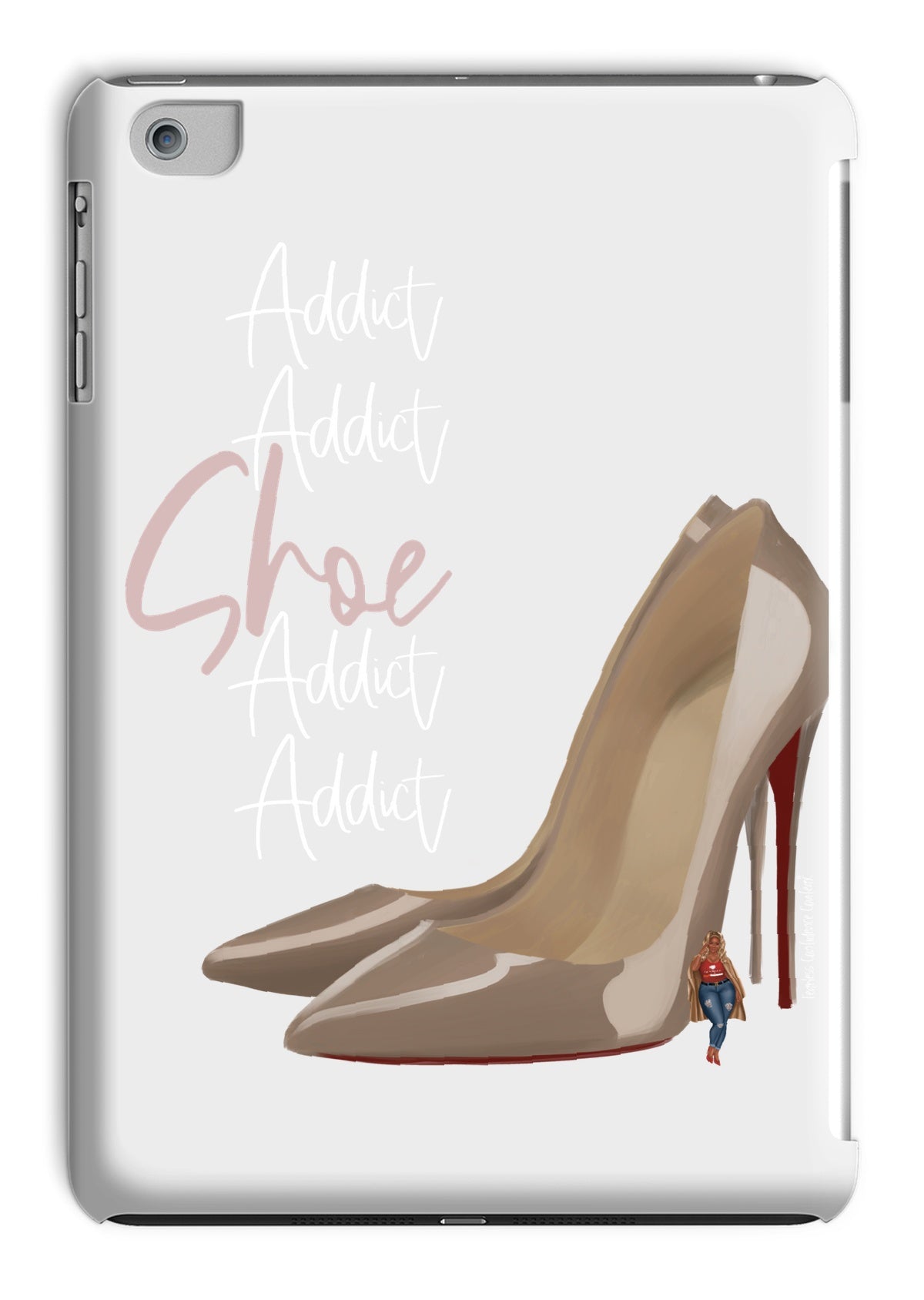 Nude Red Bottoms Tablet Cases - Fearless Confidence Coufeax™