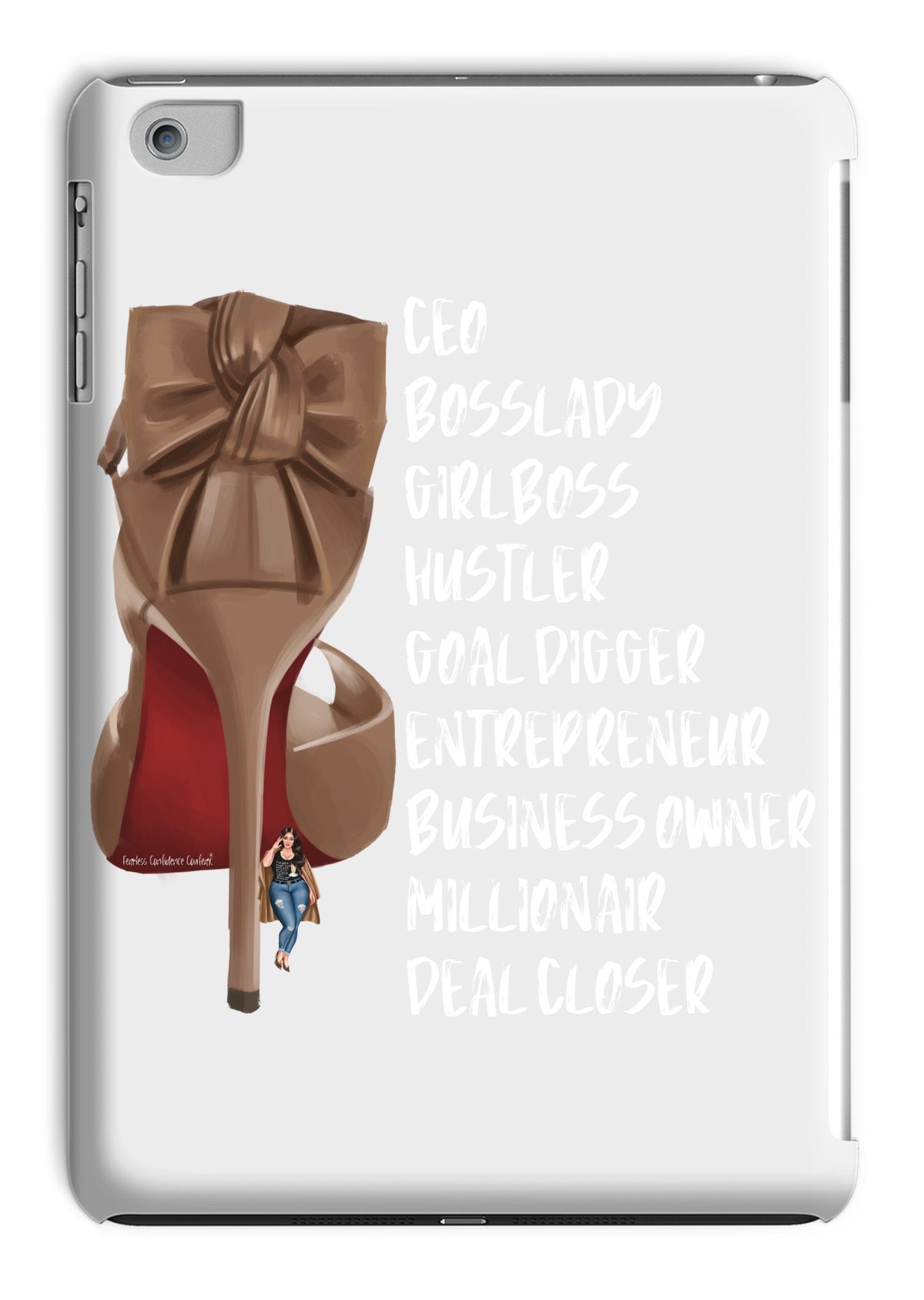CEO WOMEN TSHIRT Tablet Cases - Fearless Confidence Coufeax™