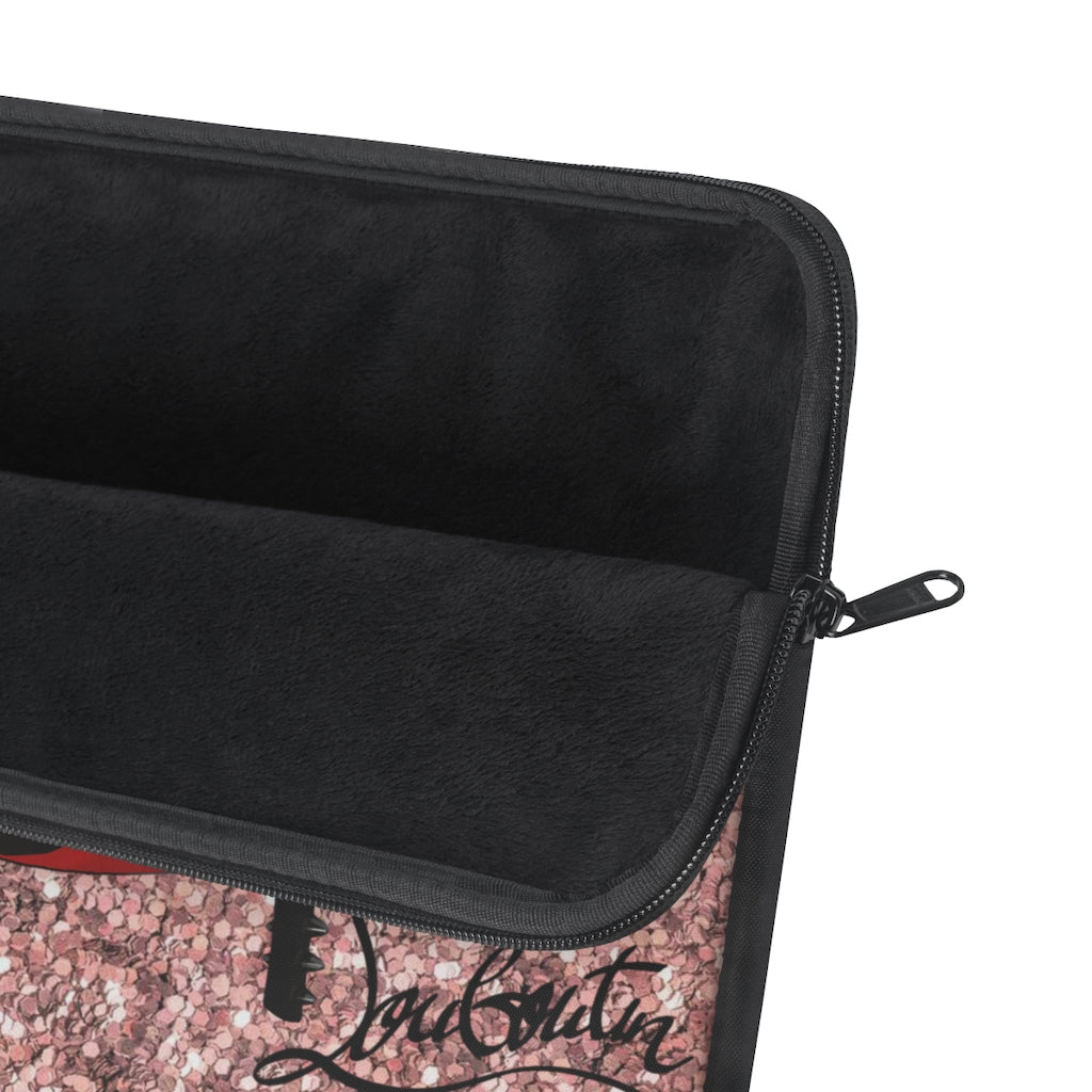 Rose Gold Boss Lady Laptop Sleeve - Fearless Confidence Coufeax™