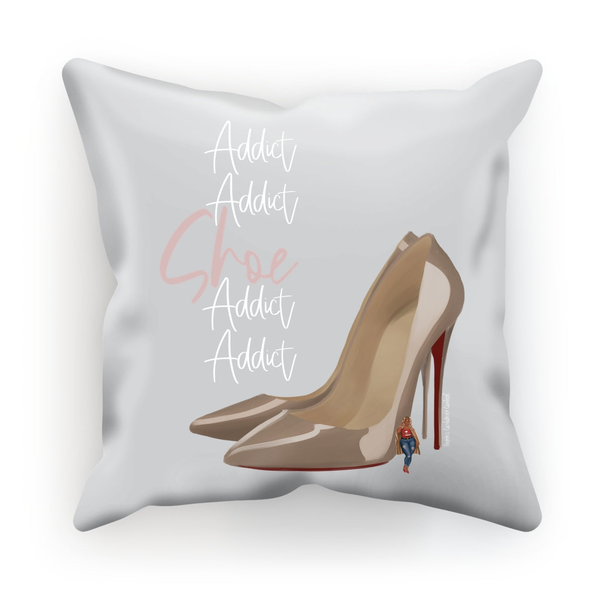 Nude Red Bottoms Cushion - Fearless Confidence Coufeax™