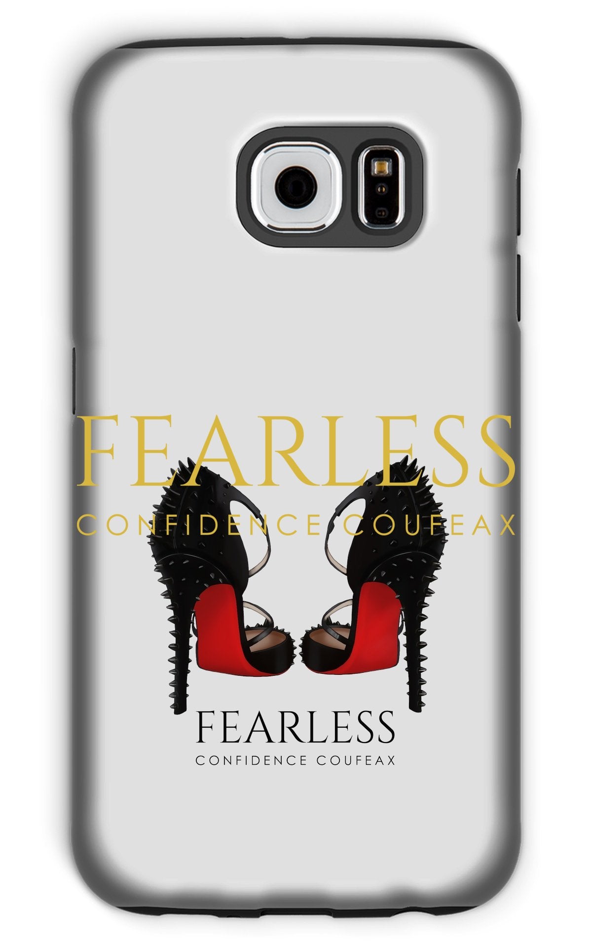 Red Bottoms Spike Heels Phone Case - Fearless Confidence Coufeax™