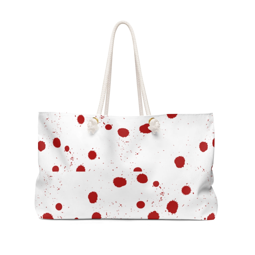 These is Bloody Shoes Weekender Bag - Fearless Confidence Coufeax™