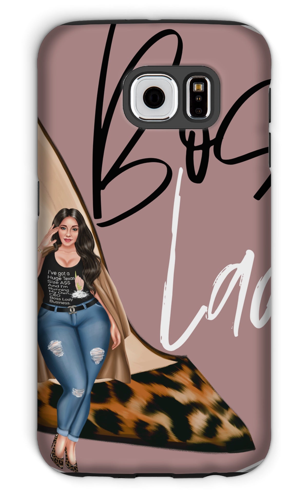 Boss Lady Phone Case - Fearless Confidence Coufeax™