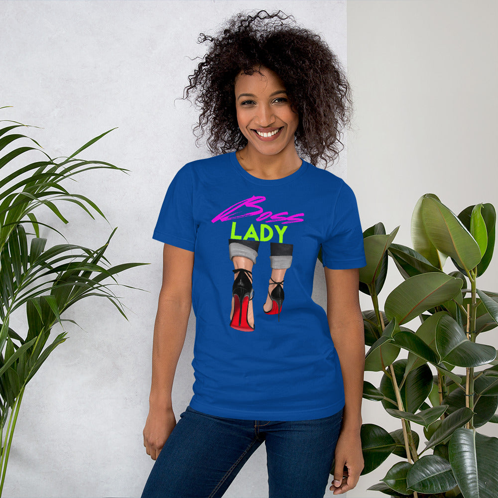 BOSS LADY Short-Sleeve T-Shirt - Fearless Confidence Coufeax™