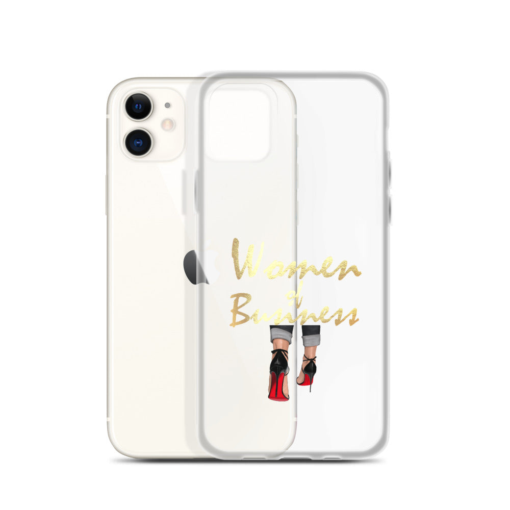 Woman in Business iPhone Case