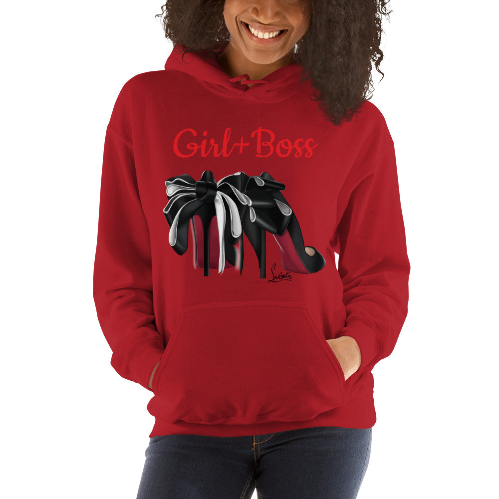 Girls +Boss Hoodie - Fearless Confidence Coufeax™