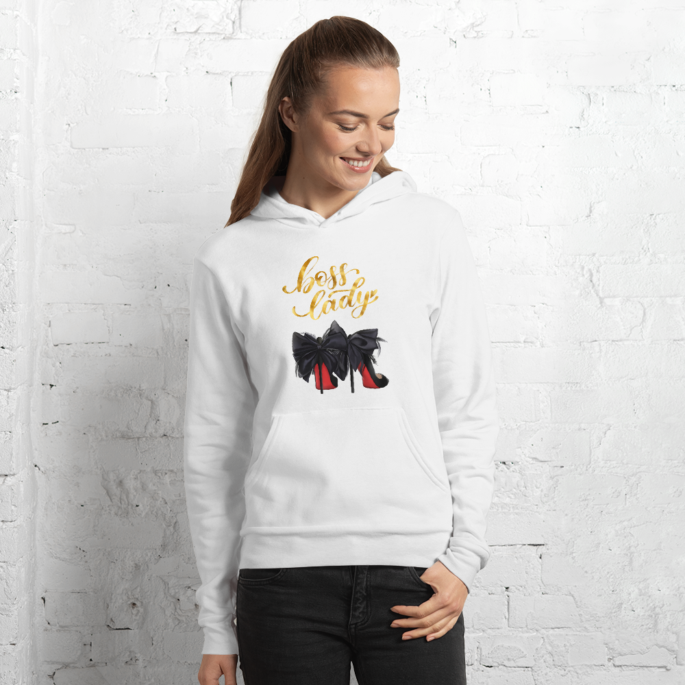 Boss Lady Warm Hoodie - Fearless Confidence Coufeax™