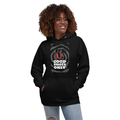 GOOD SHOES ONLY Hoodie - Fearless Confidence Coufeax™