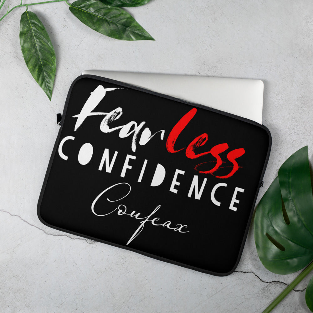Fearless Confidence Coufeax Laptop Sleeve - Fearless Confidence Coufeax™