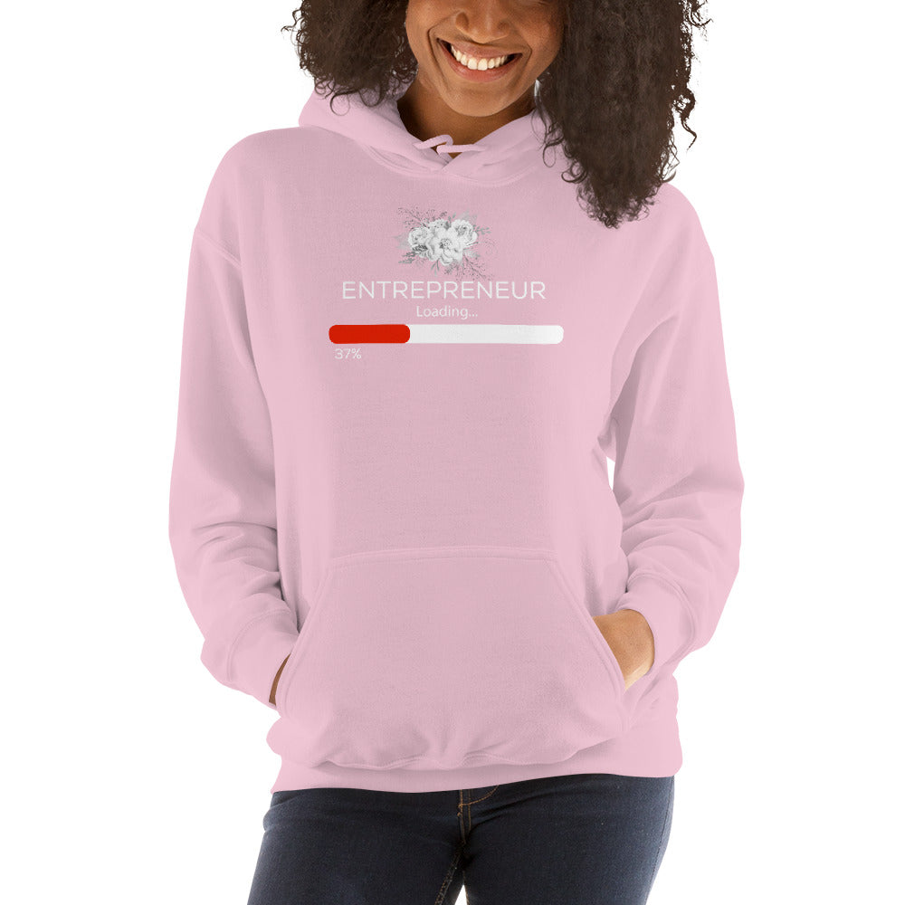 ENTREPRENEUR LOADING Hoodie - Fearless Confidence Coufeax™