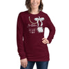 Pearl Necklace  Long Sleeve Tee - Fearless Confidence Coufeax™