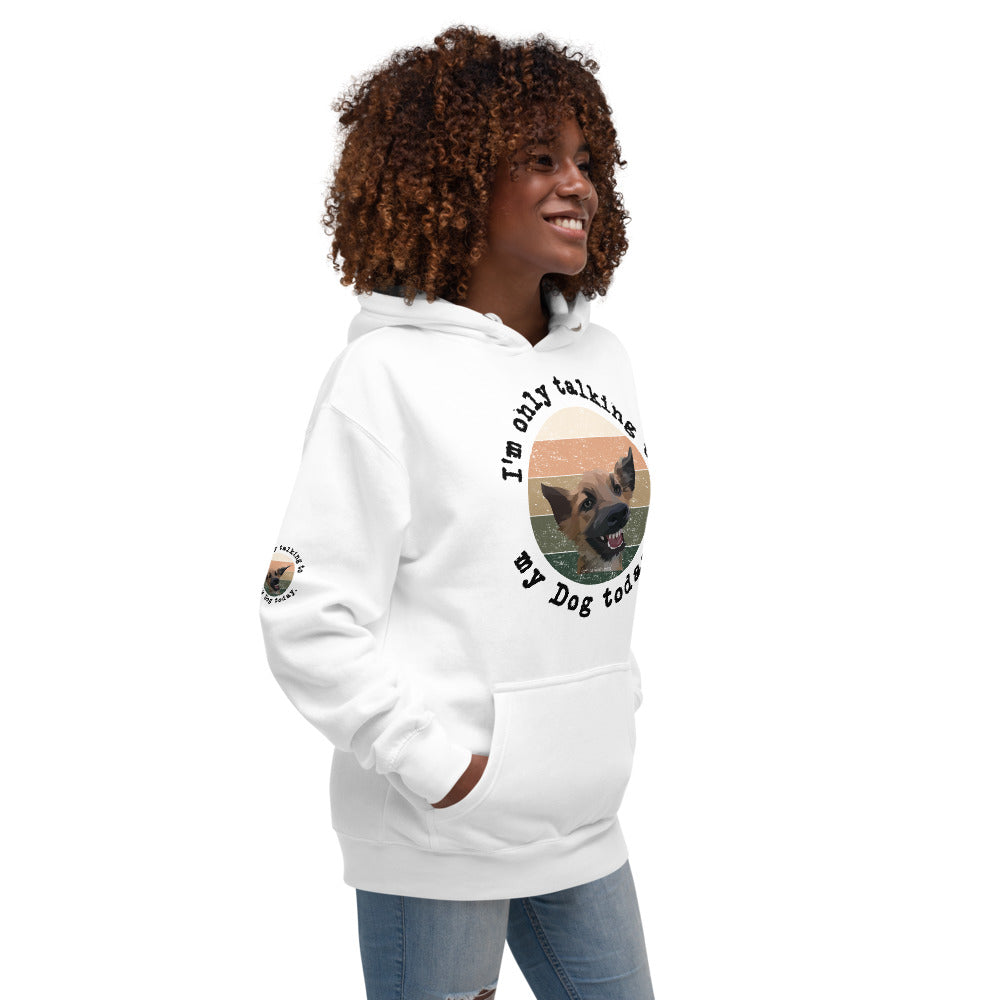 Funny Dog Hoodie - Fearless Confidence Coufeax™