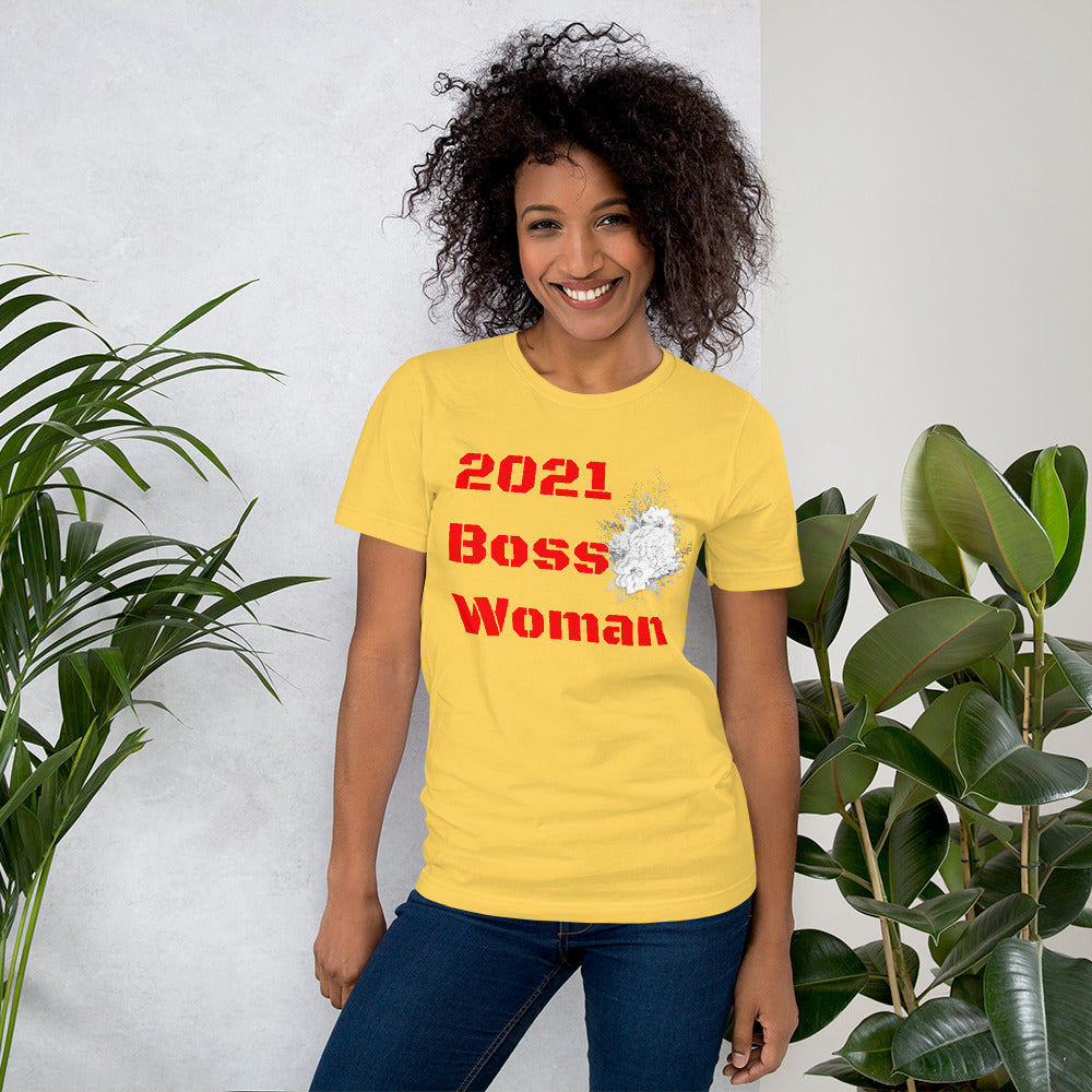 2021 BOSS LADY T-Shirt - Fearless Confidence Coufeax™