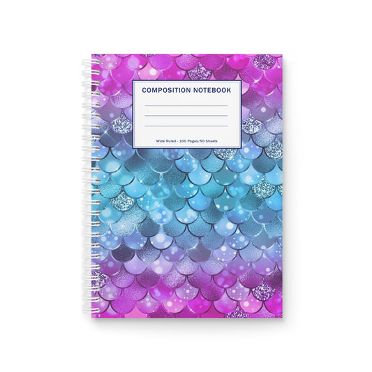 Mermaid Spiral Notebook - Fearless Confidence Coufeax™