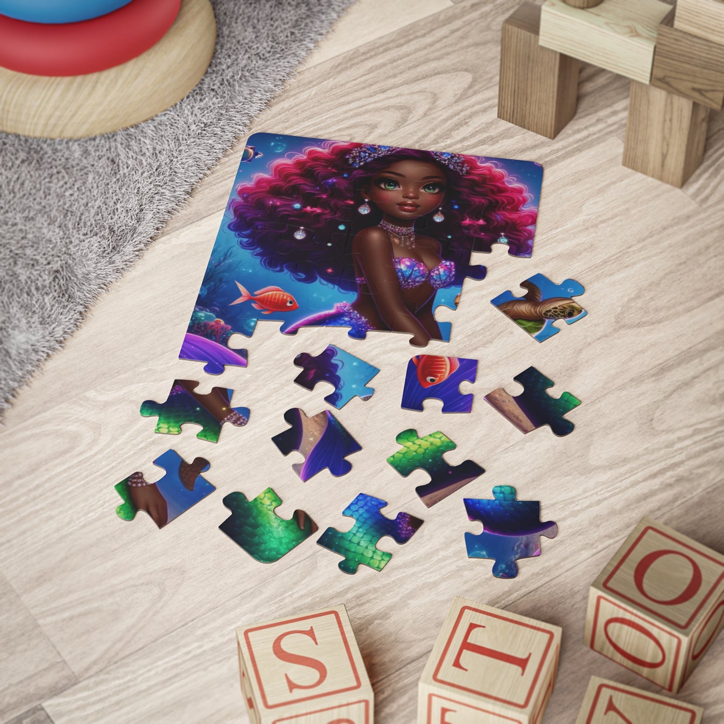 Kids' Puzzle, 30-Piece - Fearless Confidence Coufeax™