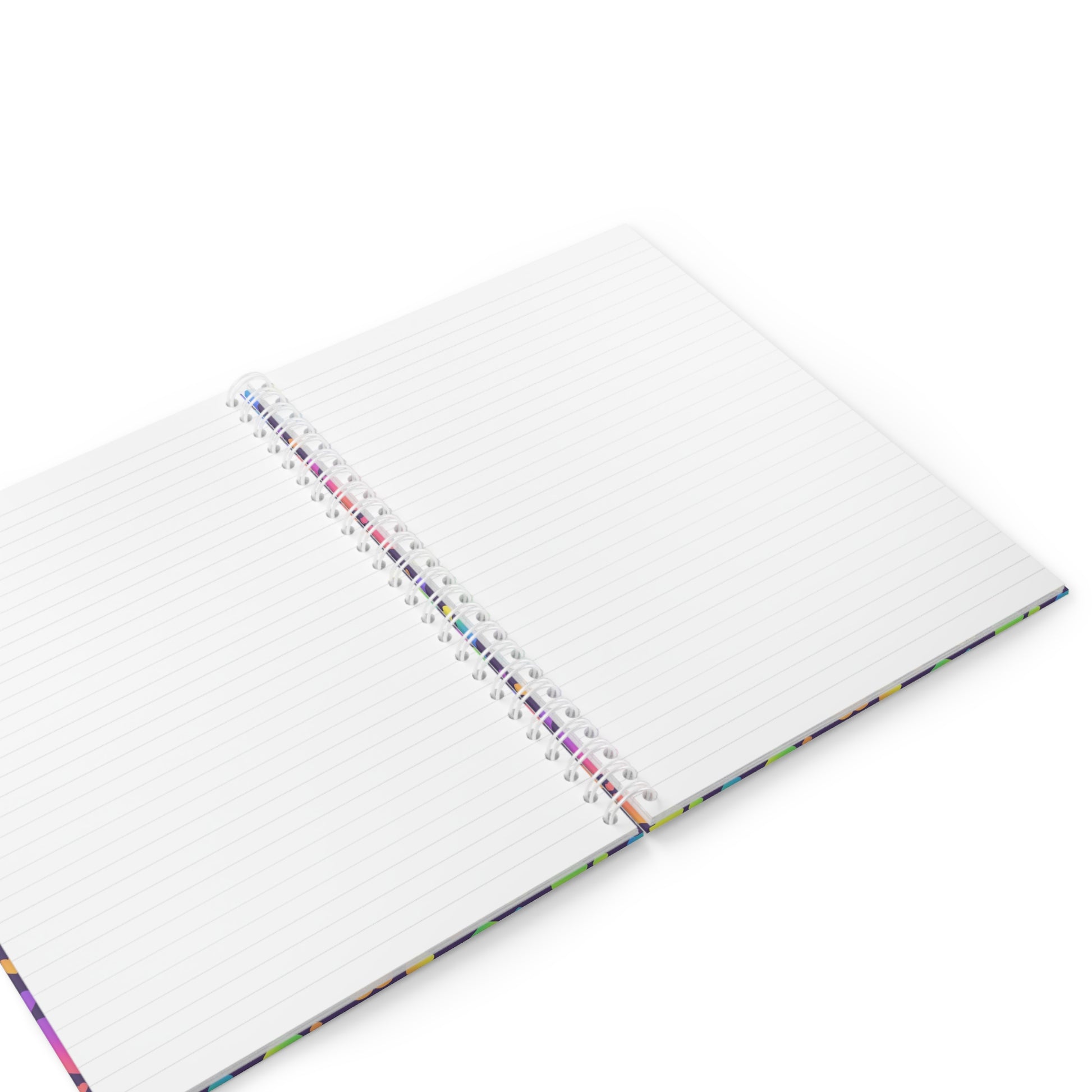 Rainbow Hearts Spiral Notebook - Fearless Confidence Coufeax™