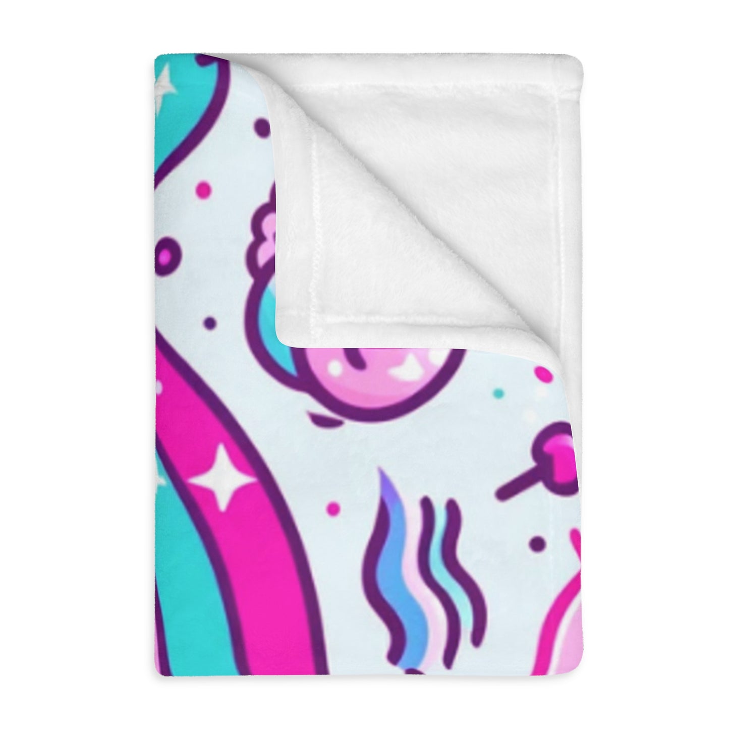 Velveteen Microfiber Blanket (Two-sided print)