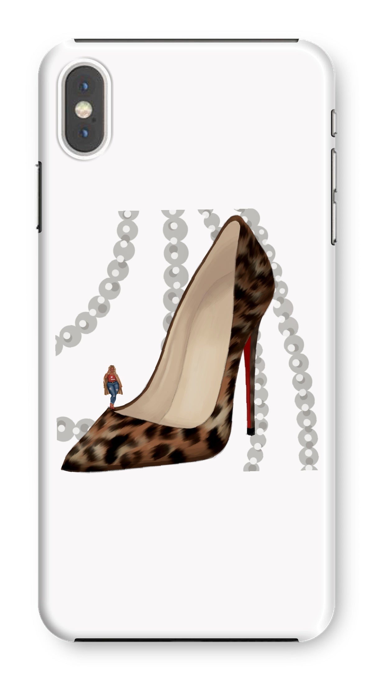 Leopard Heels Phone Case - Fearless Confidence Coufeax™