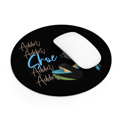 Shoe Addict Blue/Green Mousepad - Fearless Confidence Coufeax™