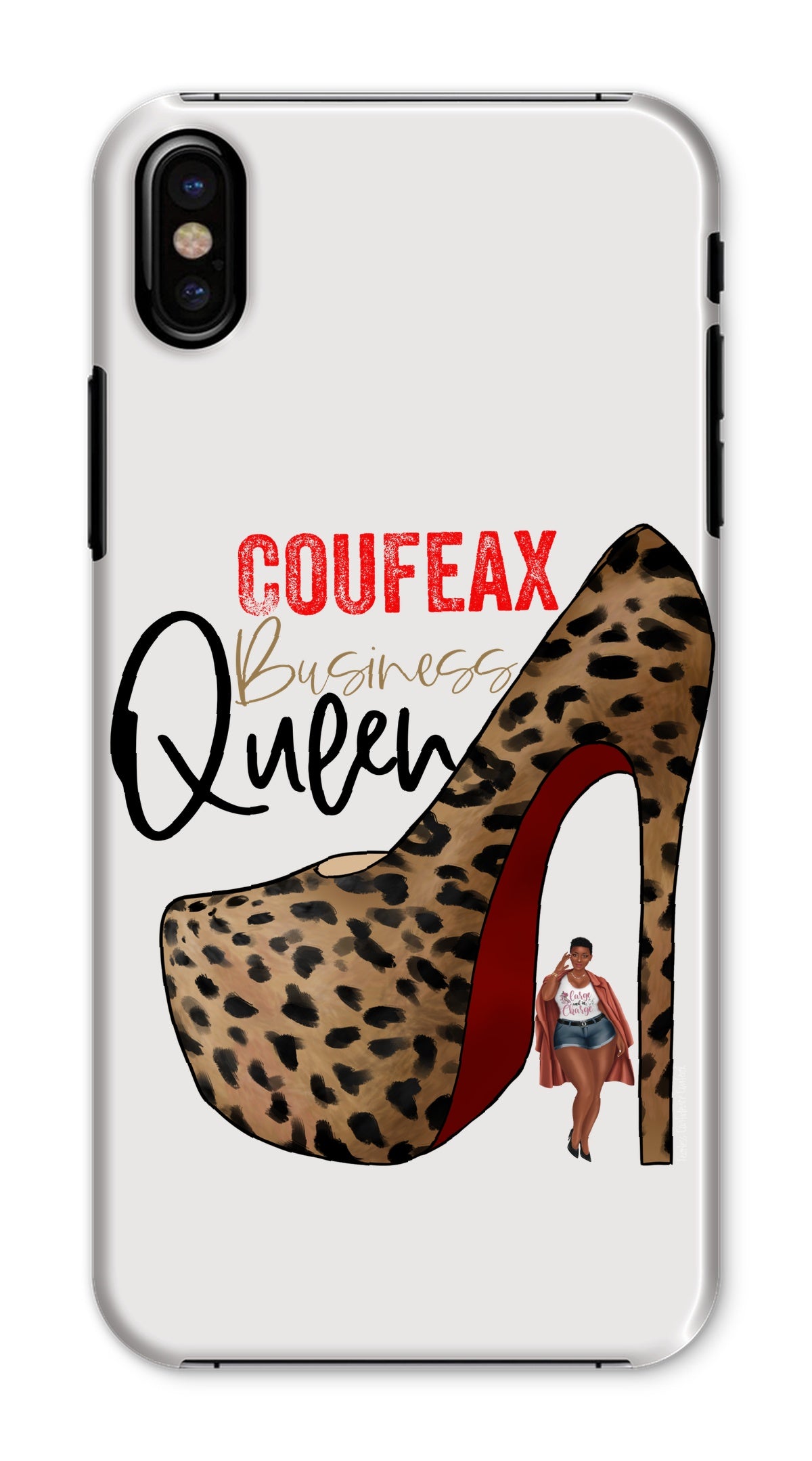 Business Queen Phone Case - Fearless Confidence Coufeax™