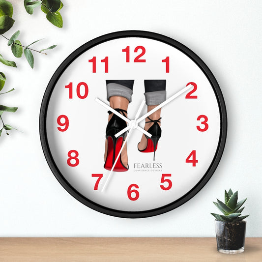 Fearless Confidence Coufeaux Wall clock - Fearless Confidence Coufeax™