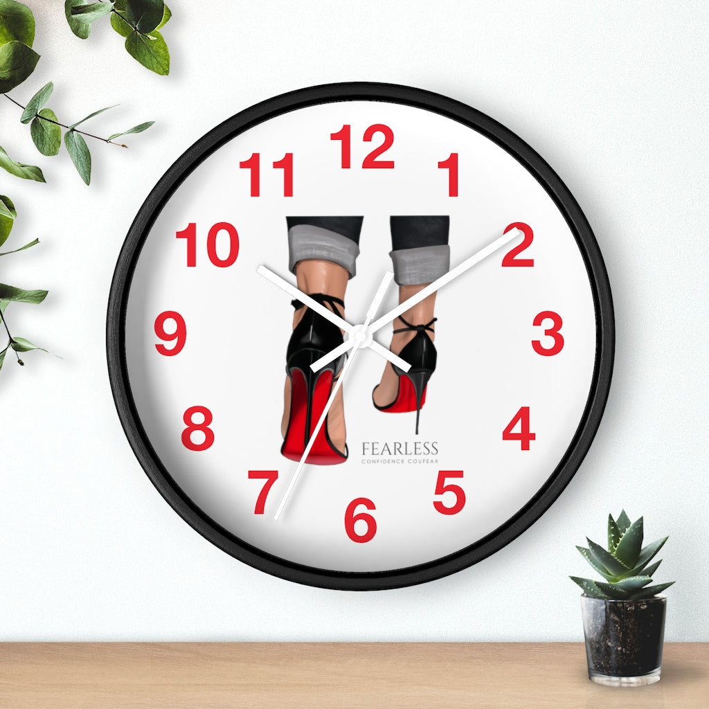 Fearless Confidence Coufeaux Wall clock