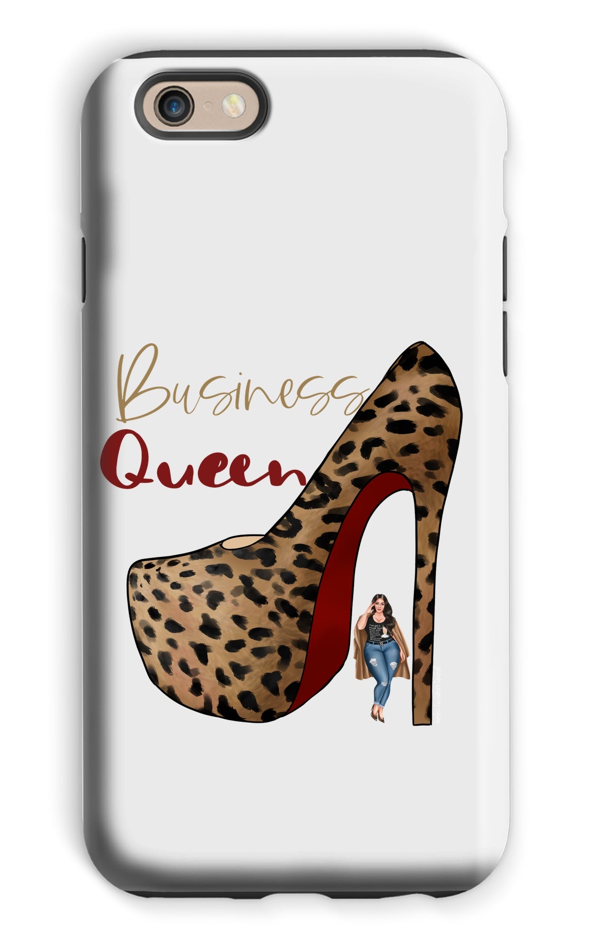 Business Queen Phone Case - Fearless Confidence Coufeax™