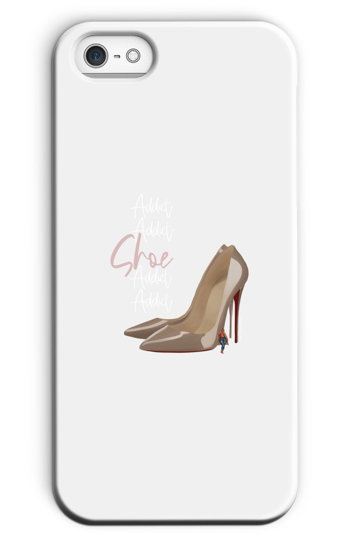 Nude Red Bottoms  Phone Case - Fearless Confidence Coufeax™