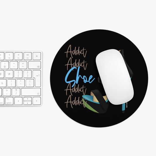 Shoe Addict Blue/Green Mousepad - Fearless Confidence Coufeax™