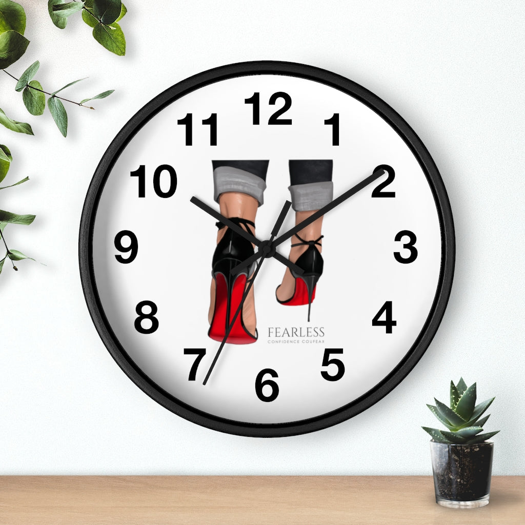 Fearless Confidence Coufeaux Wall clock - Fearless Confidence Coufeax™