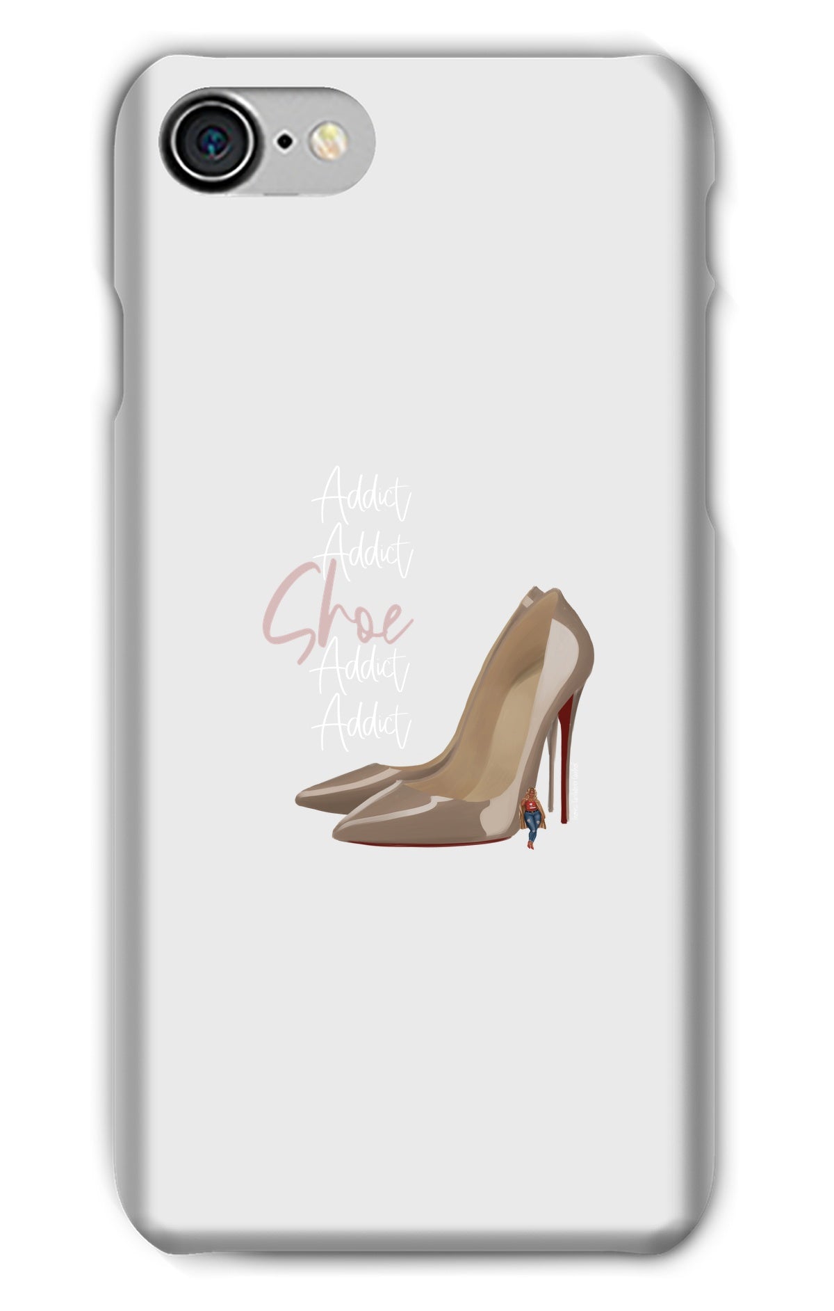 Nude Red Bottoms  Phone Case - Fearless Confidence Coufeax™