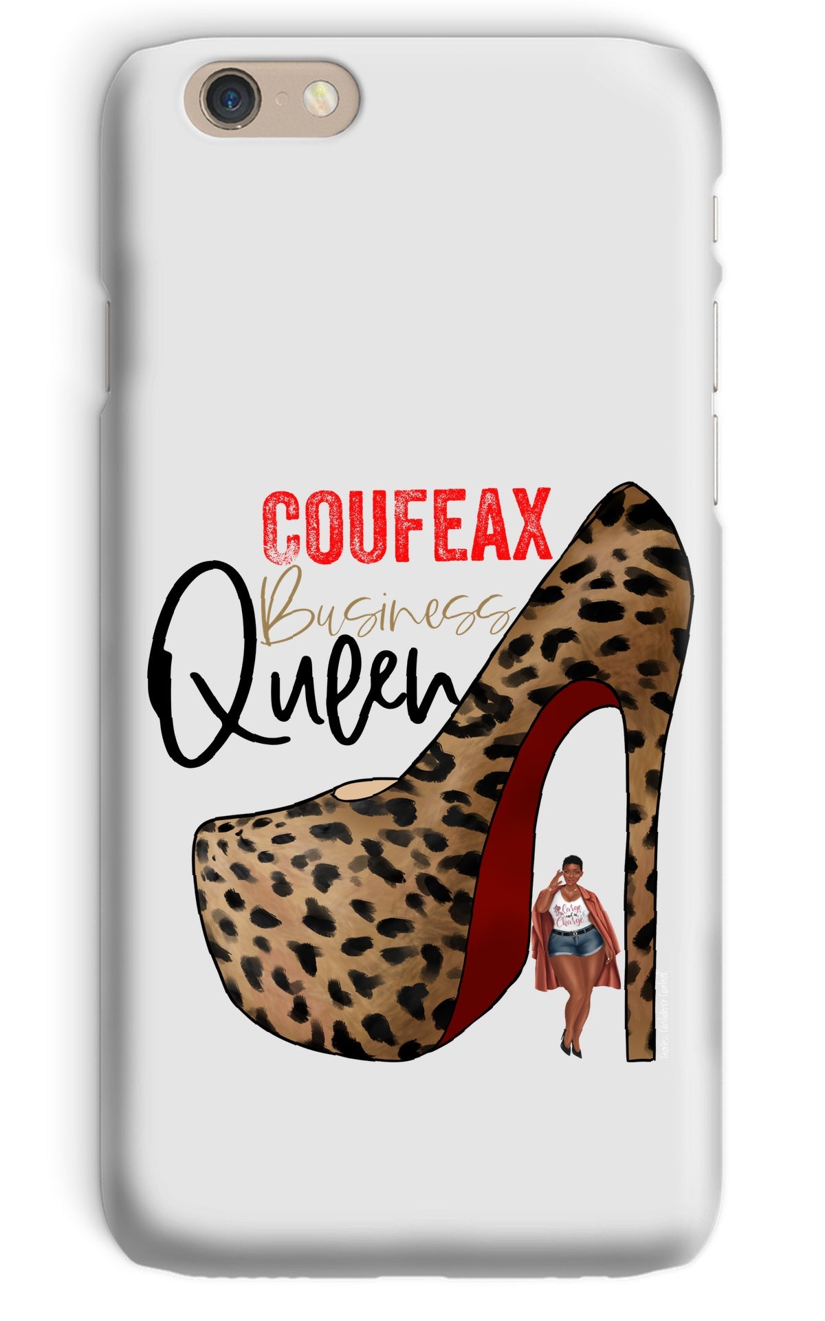 Business Queen Phone Case - Fearless Confidence Coufeax™