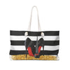 Classic Red Bottoms Large Tote Bag - Fearless Confidence Coufeax™