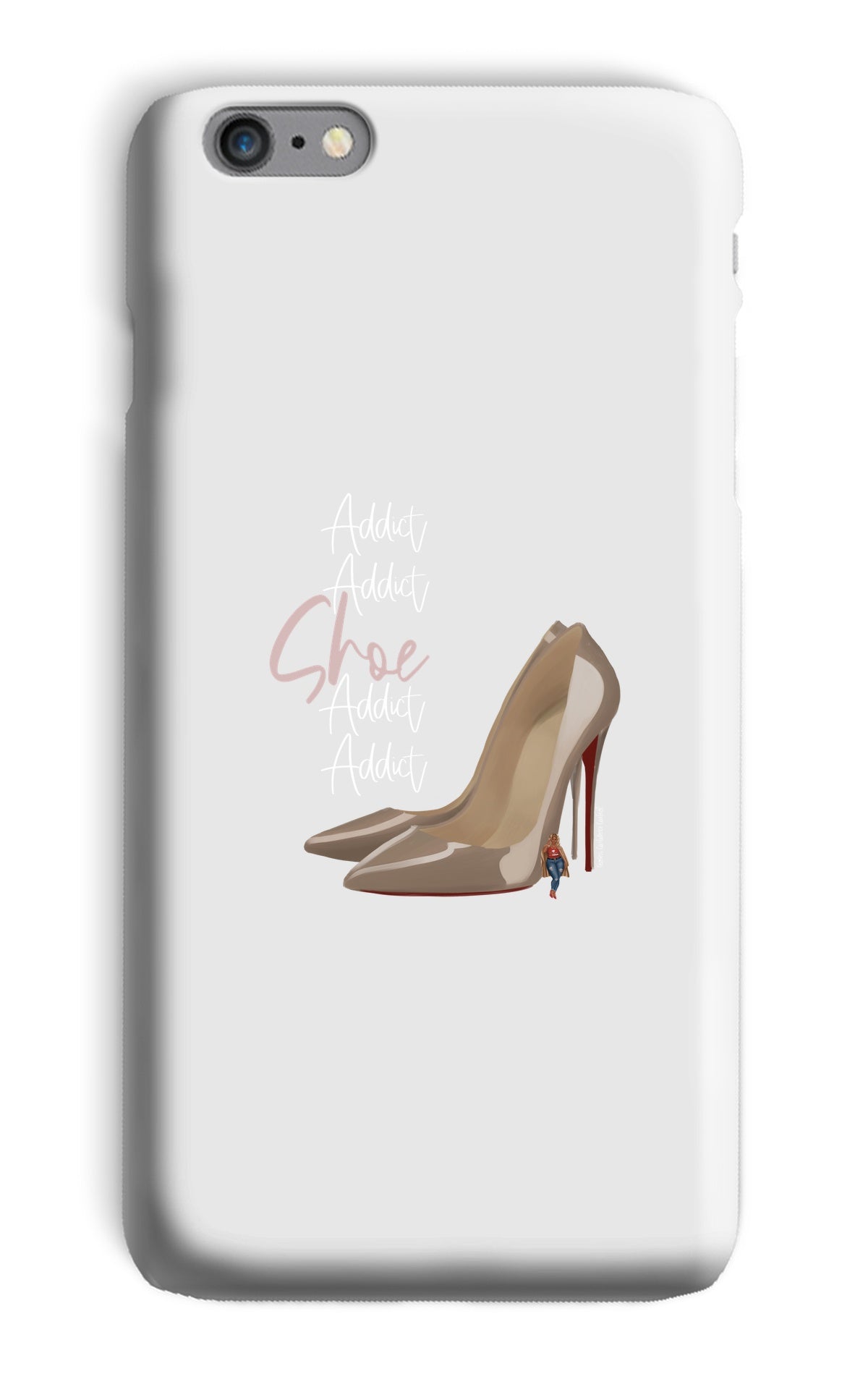 Nude Red Bottoms  Phone Case - Fearless Confidence Coufeax™