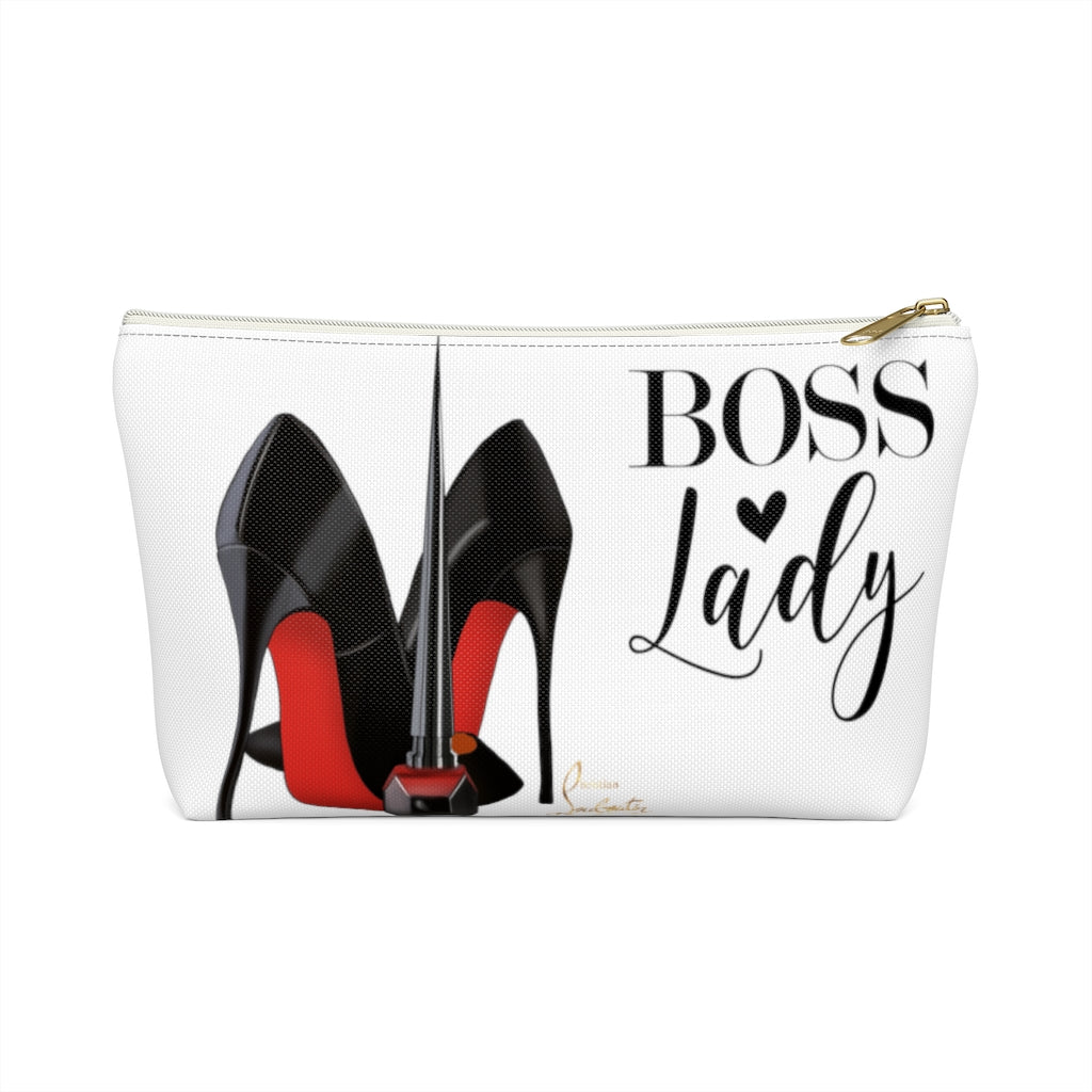 Boss Lady  Accessory Pouch w T-bottom - Fearless Confidence Coufeax™