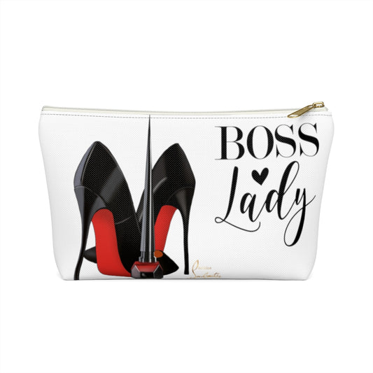 Boss Lady  Accessory Pouch w T-bottom - Fearless Confidence Coufeax™