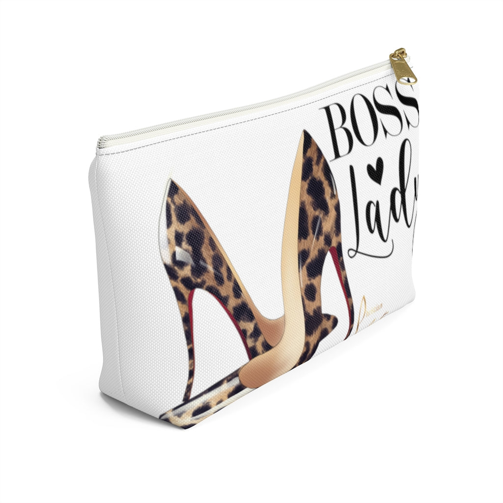 Boss Lady  Accessory Pouch w T-bottom - Fearless Confidence Coufeax™