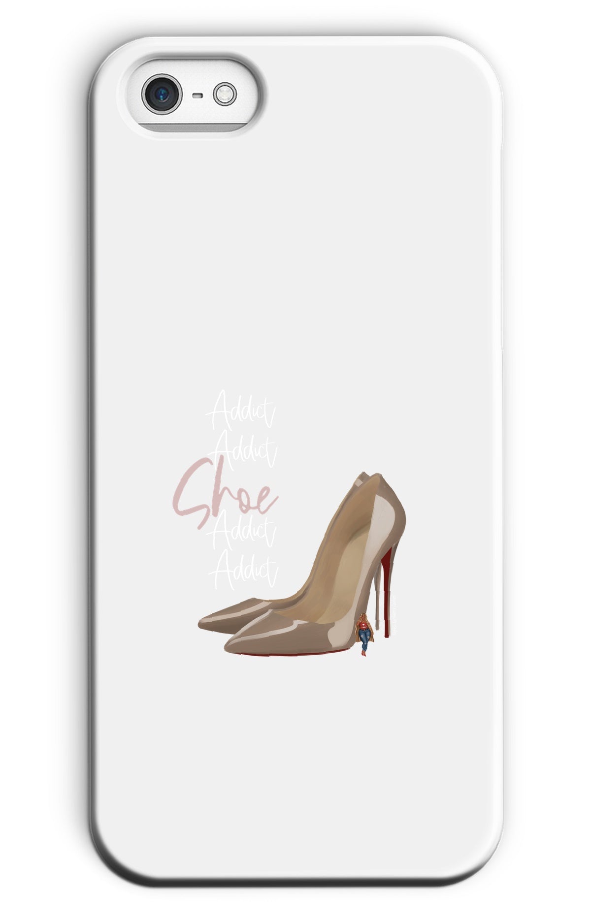 Nude Red Bottoms  Phone Case - Fearless Confidence Coufeax™