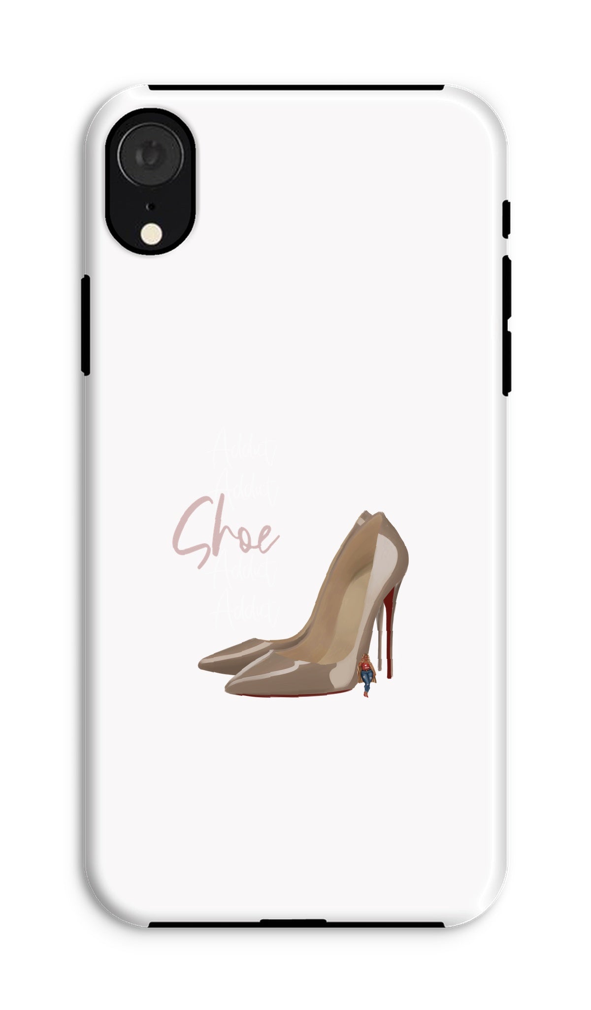 Nude Red Bottoms  Phone Case - Fearless Confidence Coufeax™