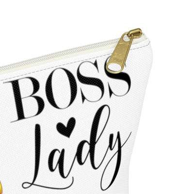 Boss Lady  Accessory Pouch w T-bottom - Fearless Confidence Coufeax™