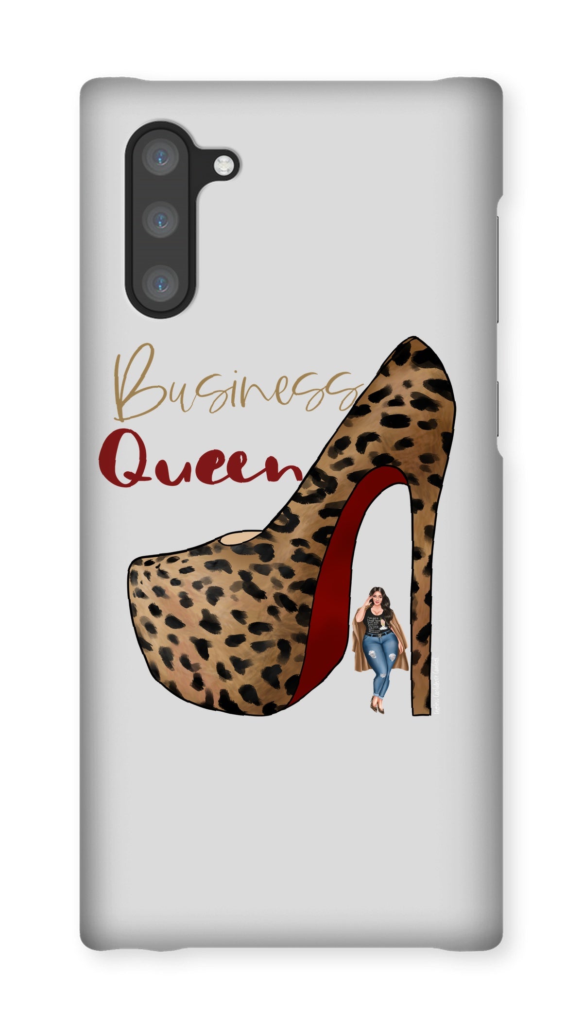 Business Queen Phone Case - Fearless Confidence Coufeax™