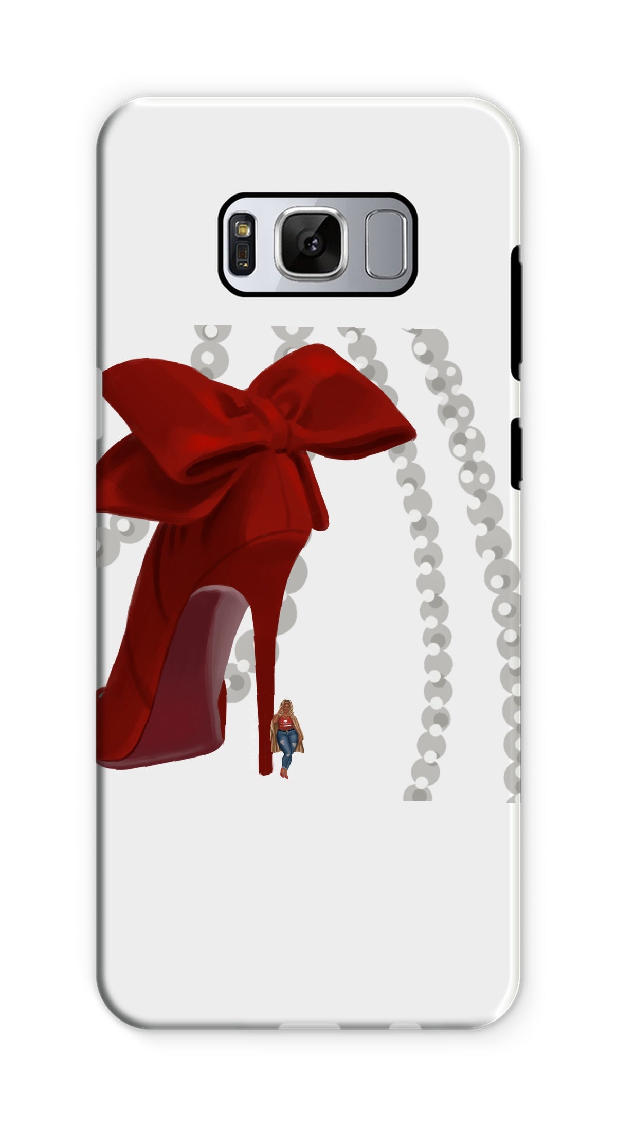 Heels & Pearls Phone Case - Fearless Confidence Coufeax™