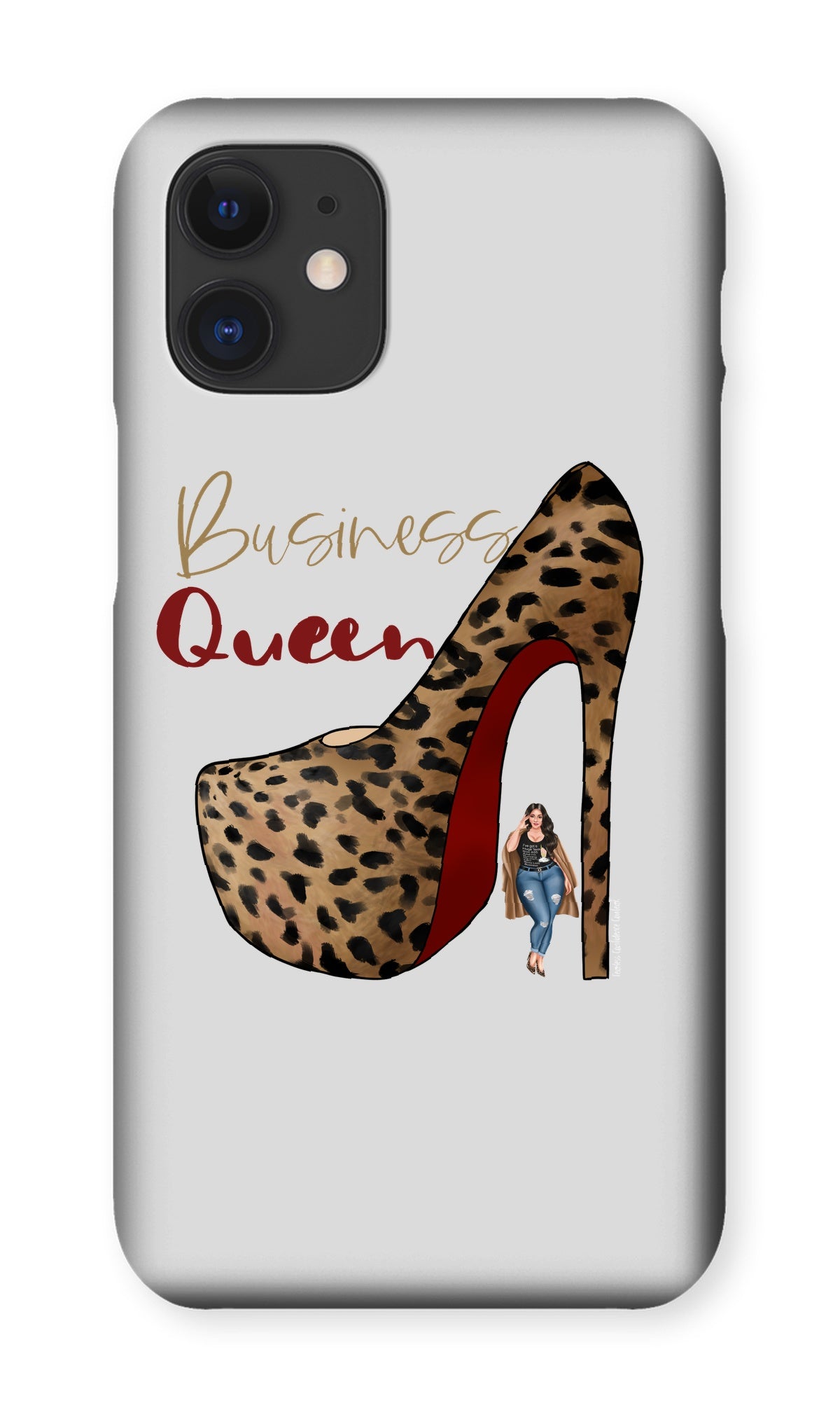 Business Queen Phone Case - Fearless Confidence Coufeax™