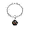 Black & Silver Boss Lady Chunky Chain Bracelet - Fearless Confidence Coufeax™