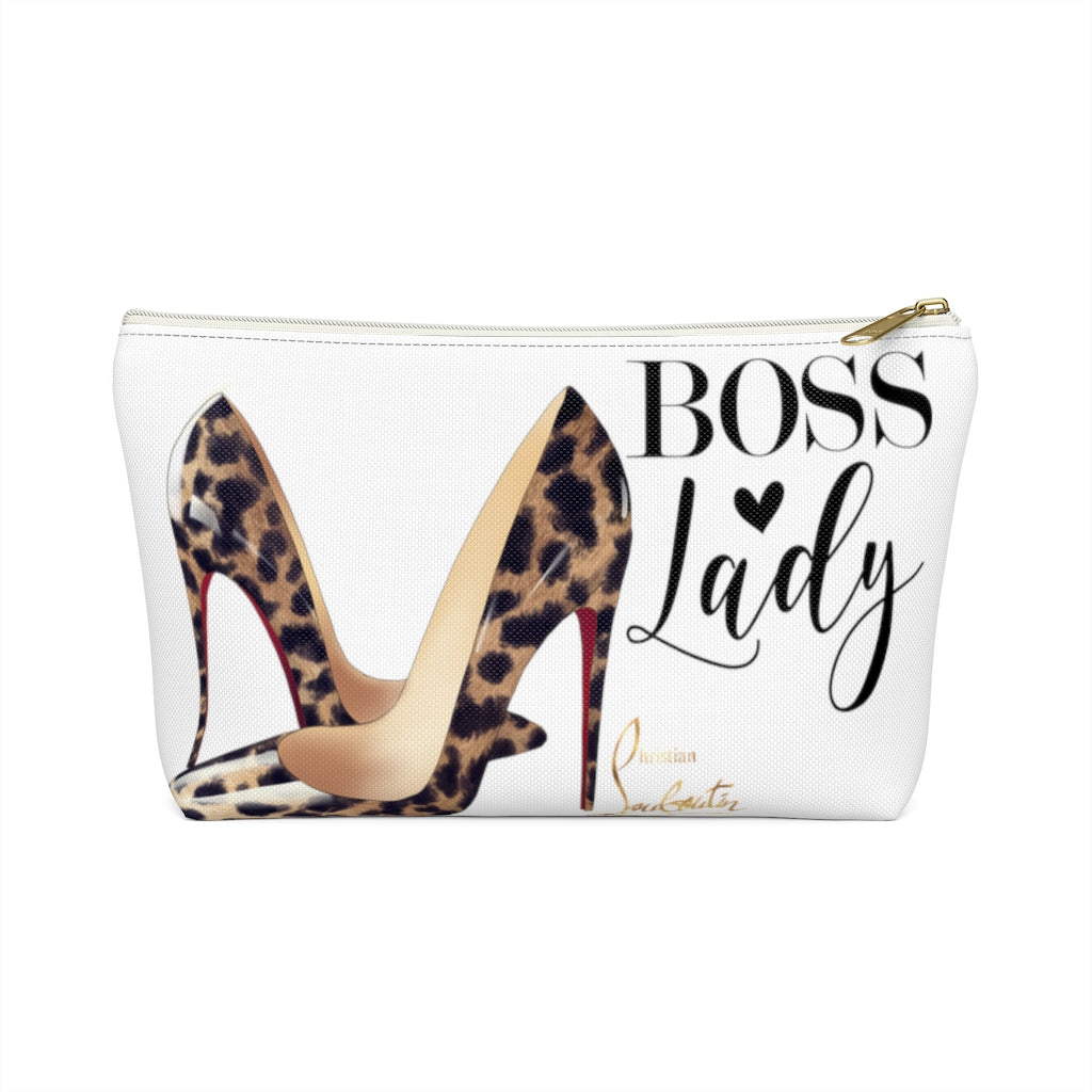 Boss Lady  Accessory Pouch w T-bottom - Fearless Confidence Coufeax™