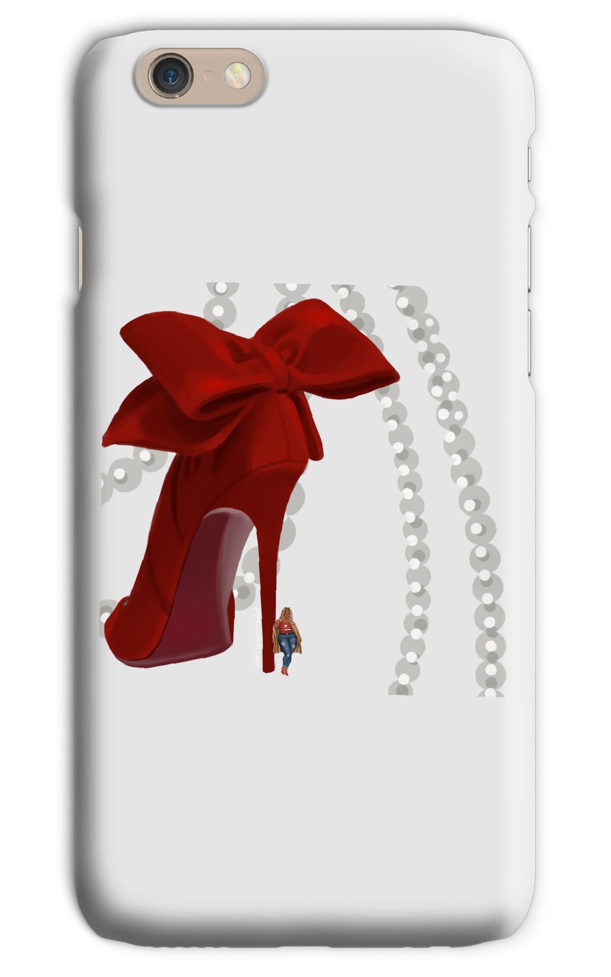 Heels & Pearls Phone Case - Fearless Confidence Coufeax™