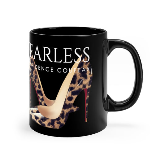 Black mug 11oz - Fearless Confidence Coufeax™