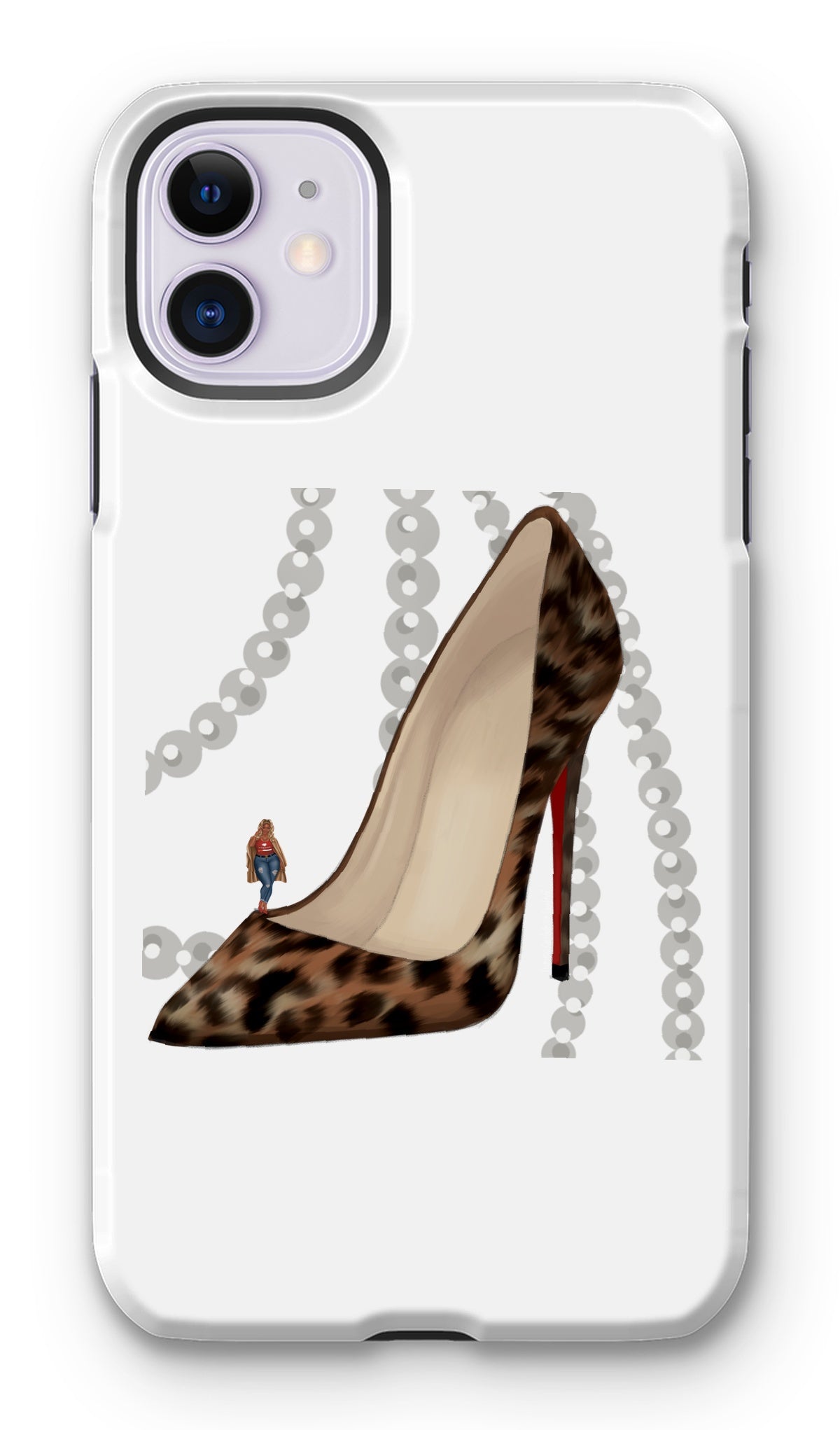 Leopard Heels Phone Case - Fearless Confidence Coufeax™