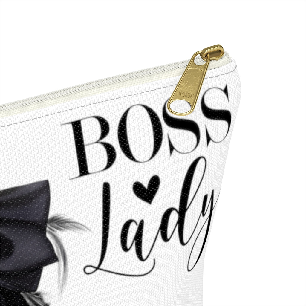 Boss Lady  Accessory Pouch w T-bottom - Fearless Confidence Coufeax™