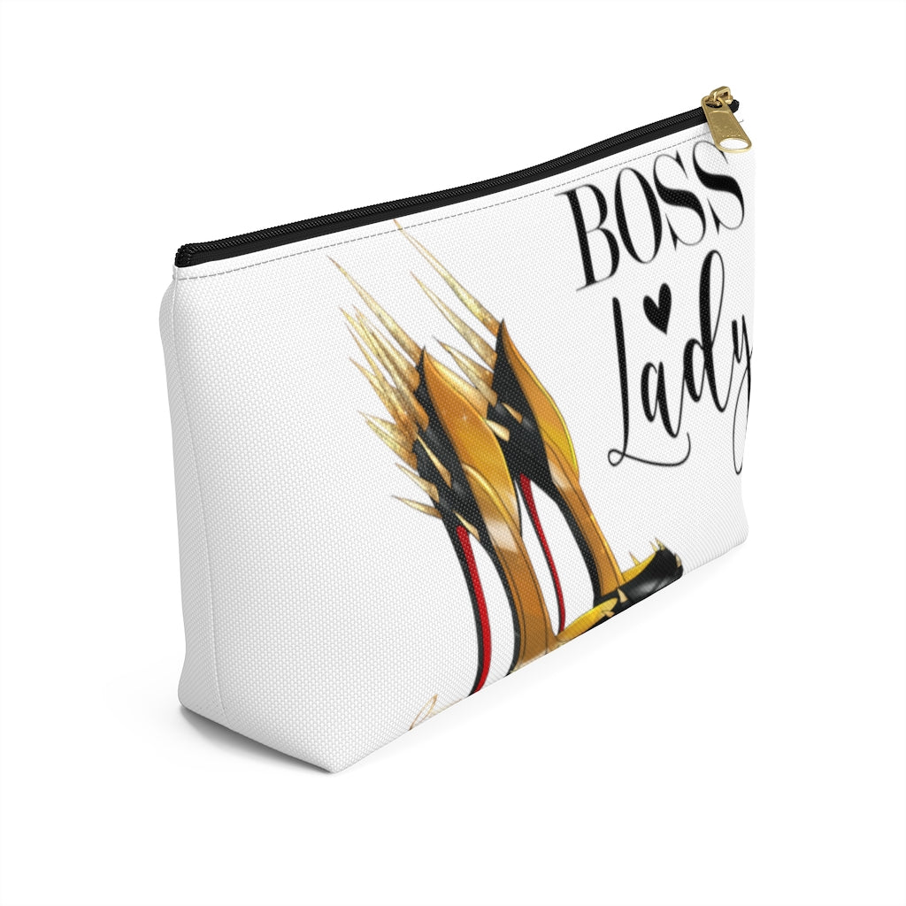 Boss Lady  Accessory Pouch w T-bottom - Fearless Confidence Coufeax™